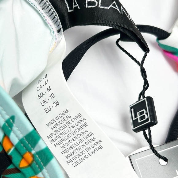 La Blanca Sun Catcher One Shoulder One Piece Swimsuit Tummy Control Size 6 NWT - Picture 6 of 8